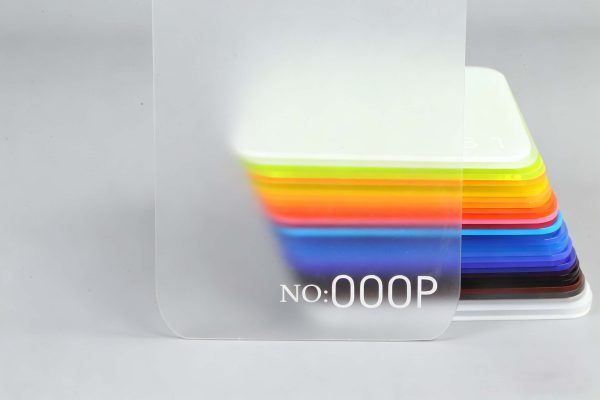 Frosted Acrylic Sheet-Transparent 000P