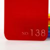Red Semi-Transparent Acrylic Sheet-138