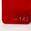 Red Semi-Transparent Acrylic Sheet-142