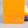 Semi-transparent Yellow Acrylic Sheet-206