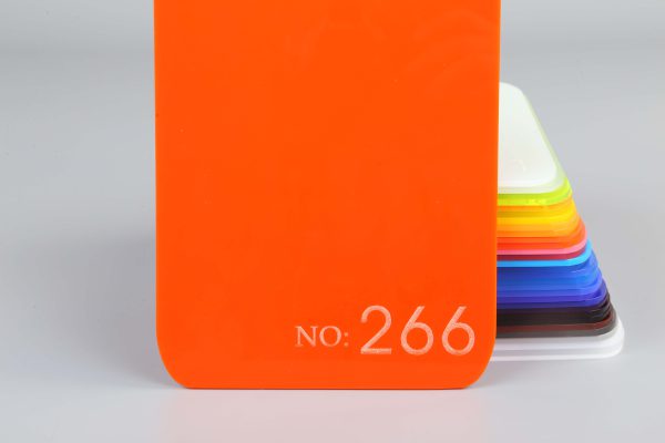 Semi-transparent Yellow Acrylic Sheet-266