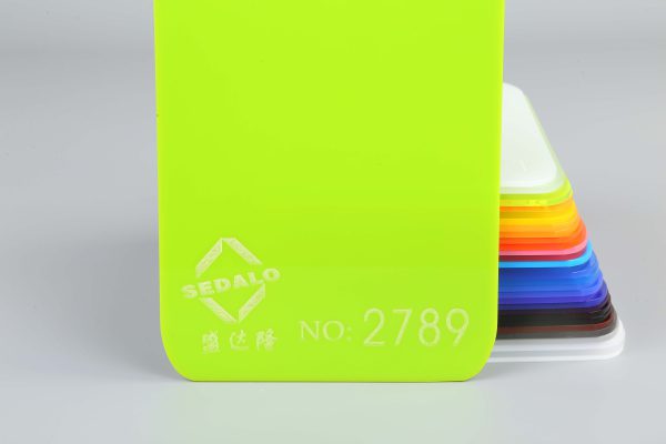 Green Semi-transparent Acrylic Sheet-2789