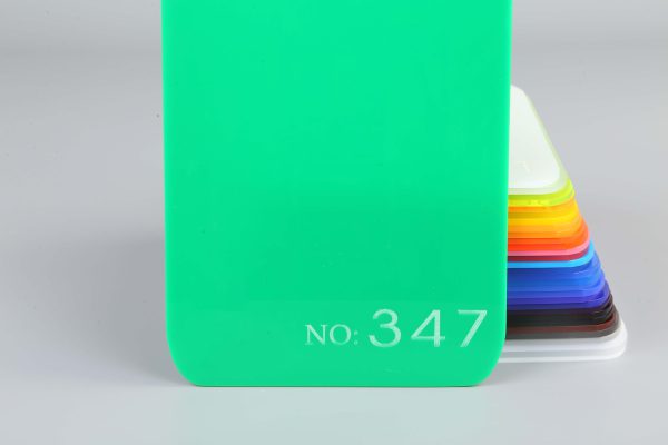 Green Semi-transparent Acrylic Sheet-347