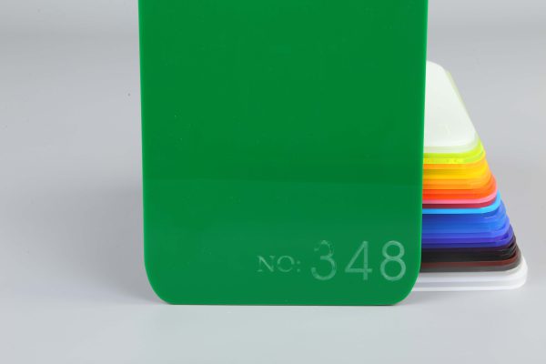 Green Semi-transparent Acrylic Sheet-348