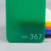 Green Semi-transparent Acrylic Sheet-367