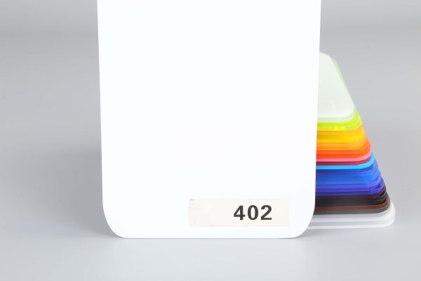Opaque porcelain white acrylic sheet-402