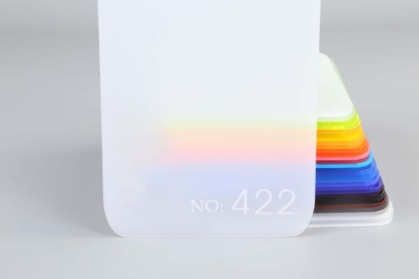 Semi-transparent White Acrylic Sheet-422