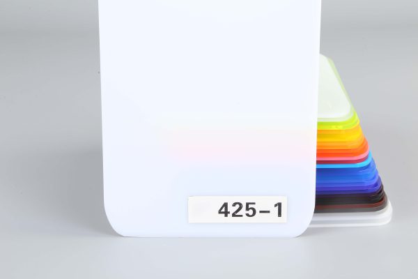 Semi-transparent White Acrylic Sheet-425-1