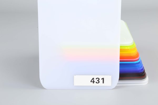 Semi-transparent White Acrylic Sheet-431
