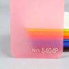 Frosted Acrylic Sheet-Hibiscus Red 5404P
