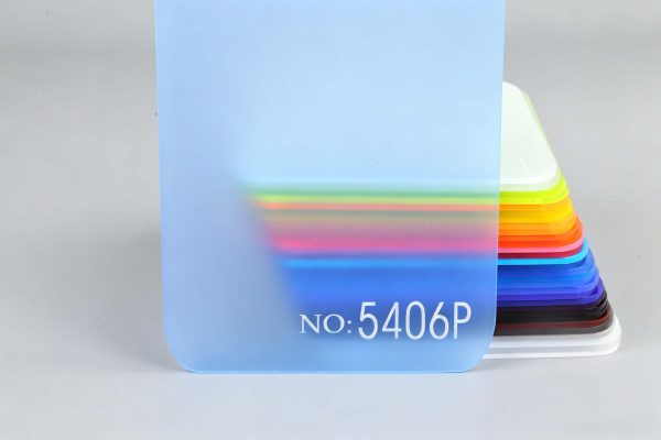 Frosted Acrylic Sheet-Blue 5406P