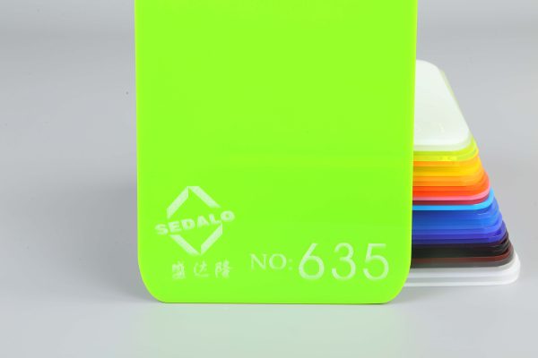 Green Semi-transparent Acrylic Sheet-635