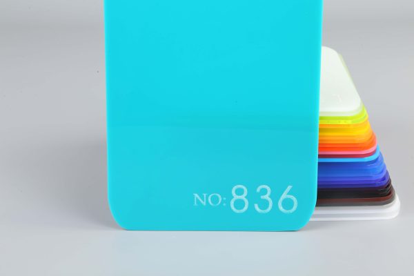 Semi-transparent Blue Acrylic Sheet-836