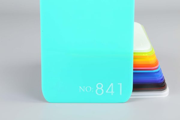 Semi-transparent Blue Acrylic Sheet-841