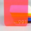 Fluorescent Acrylic Sheet – Fluorescent Red 991