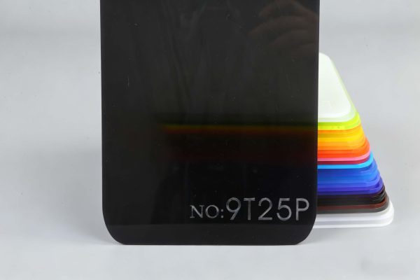 Frosted Acrylic Sheet-Black 9T25P