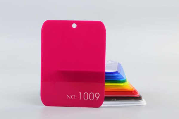 Red Semi-Transparent Acrylic Sheet-1009