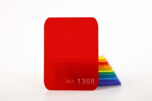 No.1368 Red Semi-Transparent Acrylic Sheet-1368