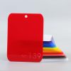 Red Semi-Transparent Acrylic Sheet-139