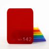 Red Semi-Transparent Acrylic Sheet-142