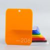 Semi-transparent Yellow Acrylic Sheet-206