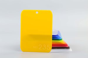 No.235 Semi-transparent Yellow Acrylic Sheet-235