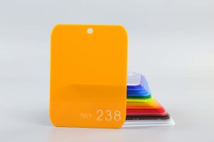 No.238 Semi-transparent Yellow Acrylic Sheet-238