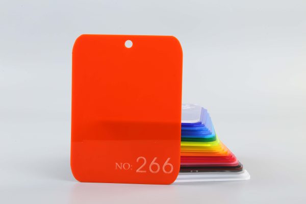 Semi-transparent Yellow Acrylic Sheet-266