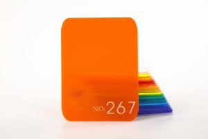 No.267 Semi-transparent Yellow Acrylic Sheet-267
