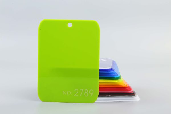 Green Semi-transparent Acrylic Sheet-2789