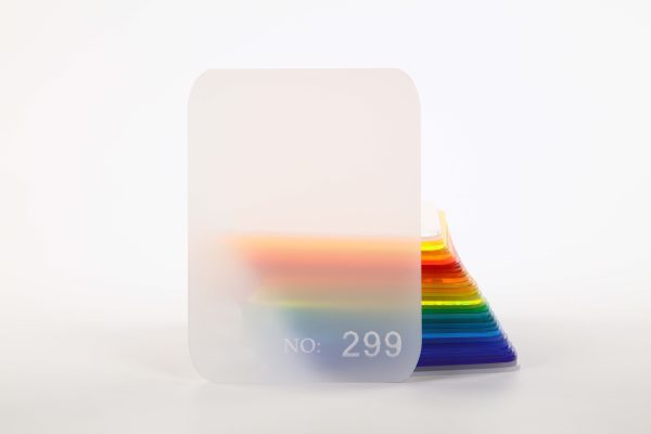 translucent white acrylic sheet-299