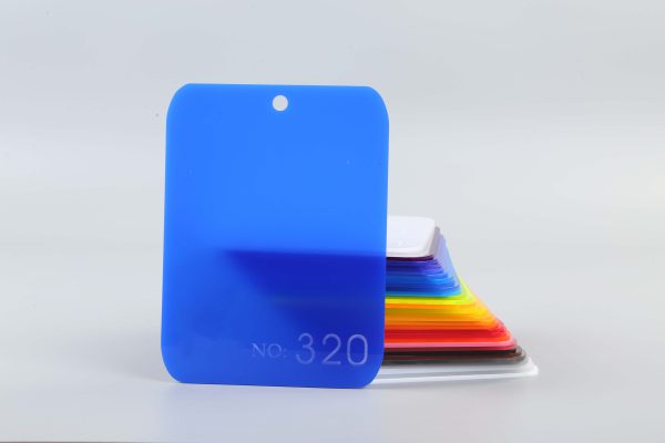 Semi-transparent Blue Acrylic Sheet-320