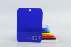 No.327 Semi-transparent Blue Acrylic Sheet-327