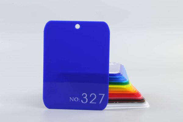Semi-transparent Blue Acrylic Sheet-327