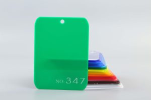 No.347 Green Semi-transparent Acrylic Sheet-347