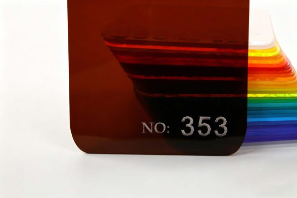 Transparent Colored Acrylic Sheets-No.353