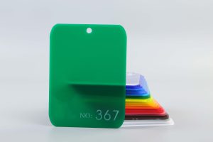 No.367 Green Semi-transparent Acrylic Sheet-367