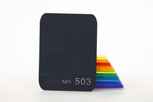 No.503 Opaque dark gray acrylic sheet-503