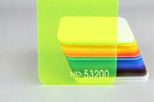 Acrylic Fluorescent Sheet — Fluorescent Green 53200
