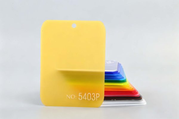 Frosted Acrylic Sheet-Yellow 5403P