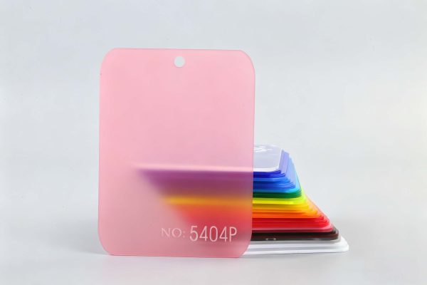 Frosted Acrylic Sheet-Hibiscus Red 5404P