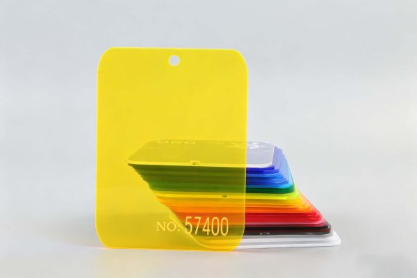 Acrylic Fluorescent Sheet — Fluorescent Yellow 57400