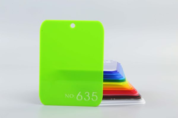 Green Semi-transparent Acrylic Sheet-635