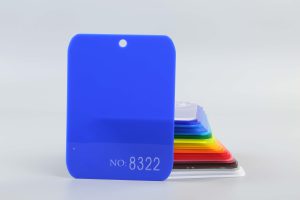 No.8322 Semi-transparent Blue Acrylic Sheet-8322