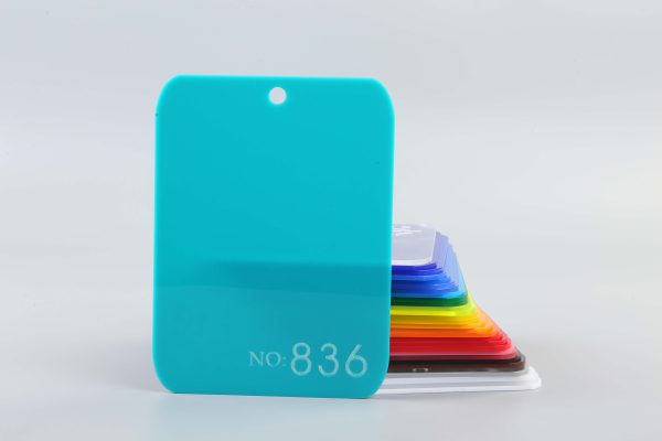Semi-transparent Blue Acrylic Sheet-836